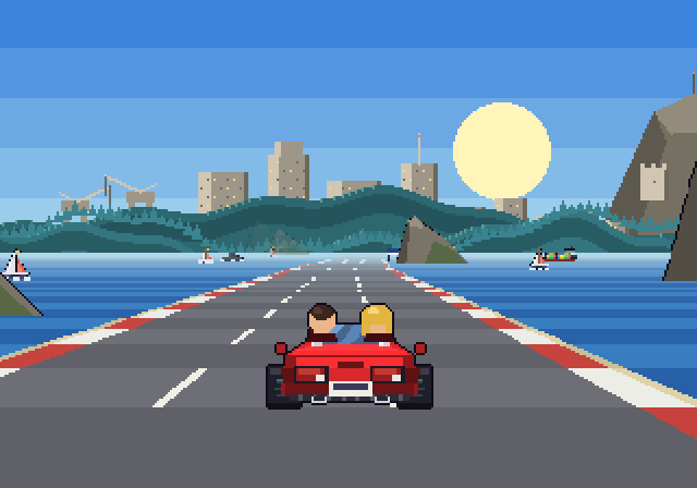 In-game view from the Europe Grand Prix